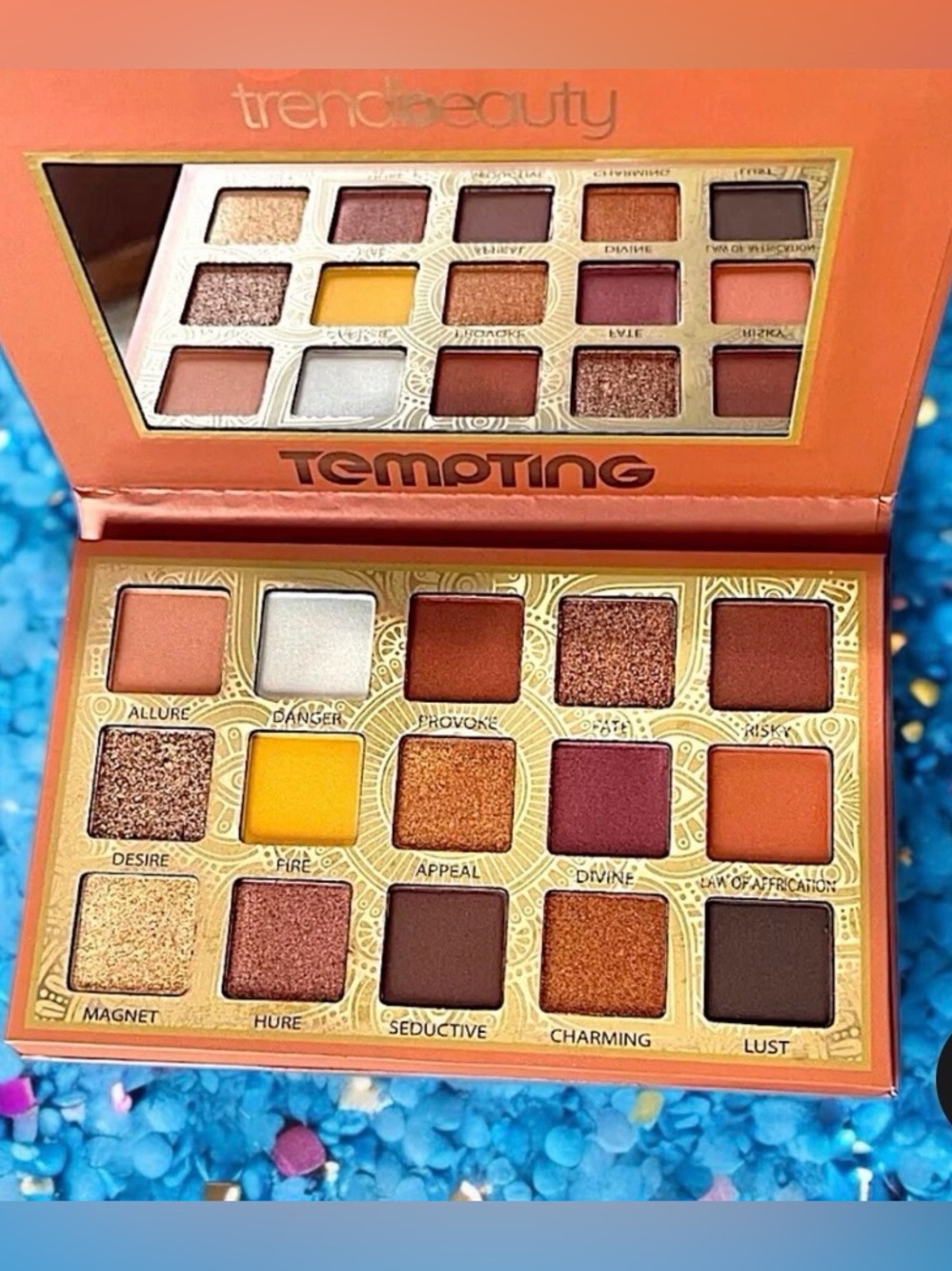 Trend Beauty Tempting Eyeshadow Palette - Warm Sunset Mix